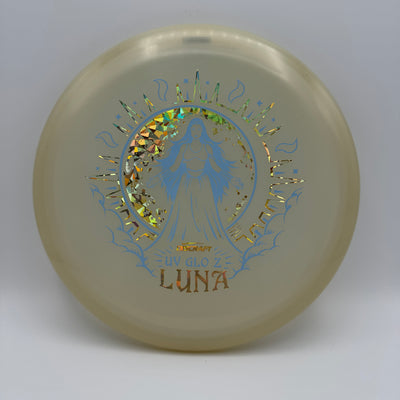 173-174 UV Z Glo with Light Blue/Gold Shatter