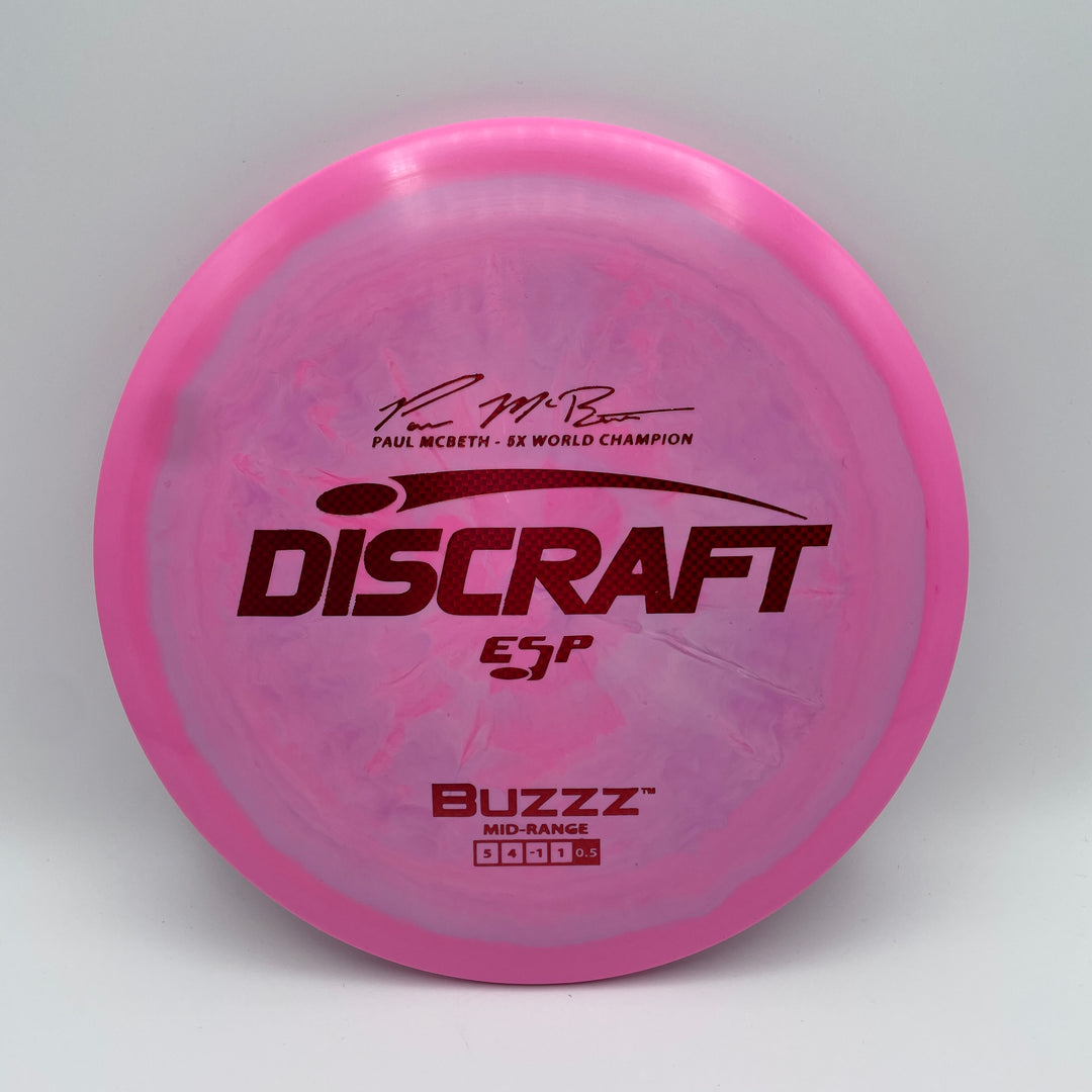 Discraft Paul Mcbeth 6X ESP Buzzz 177+ 9.5/10 sold New Unthrown