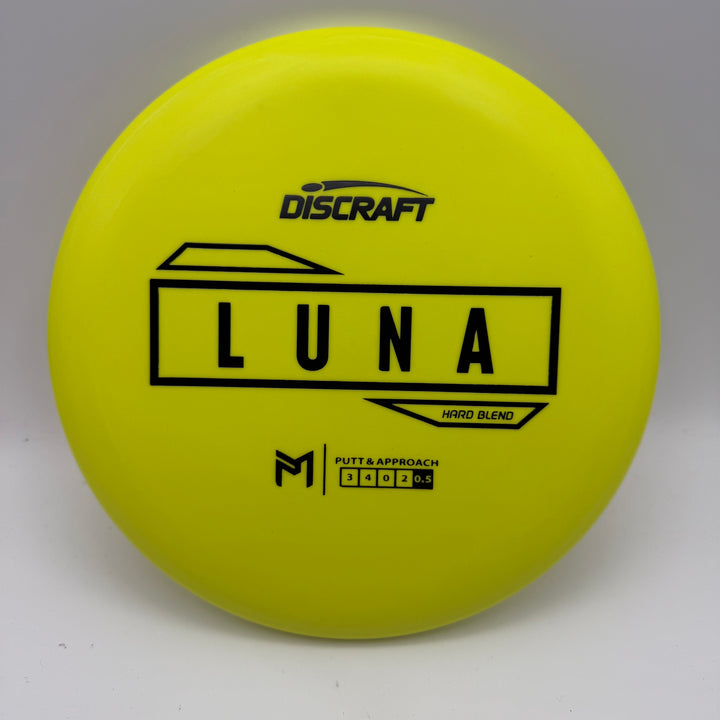 Paul McBeth Putter Line Hard Luna