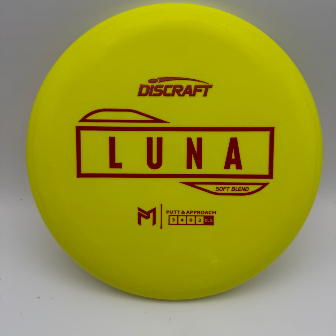 Paul McBeth Putter Line Soft Luna