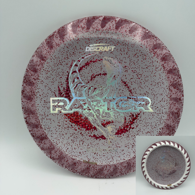 173-174 Red Sparkle with Silver/Pink Tron