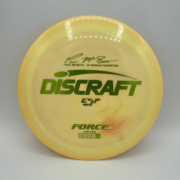 Paul McBeth ESP Force