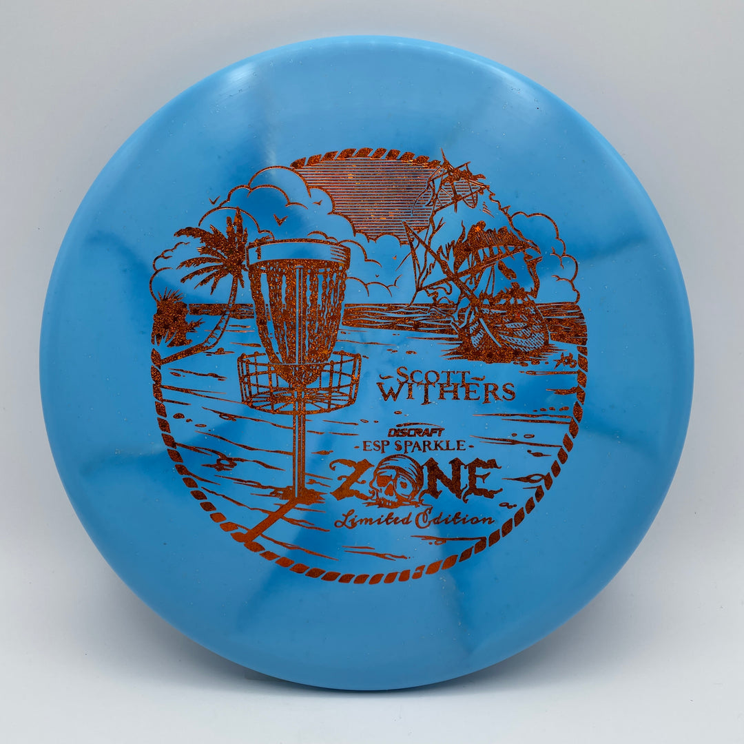 Scott Withers ESP Sparkle Zone - Orange Hidden Stars Stamp