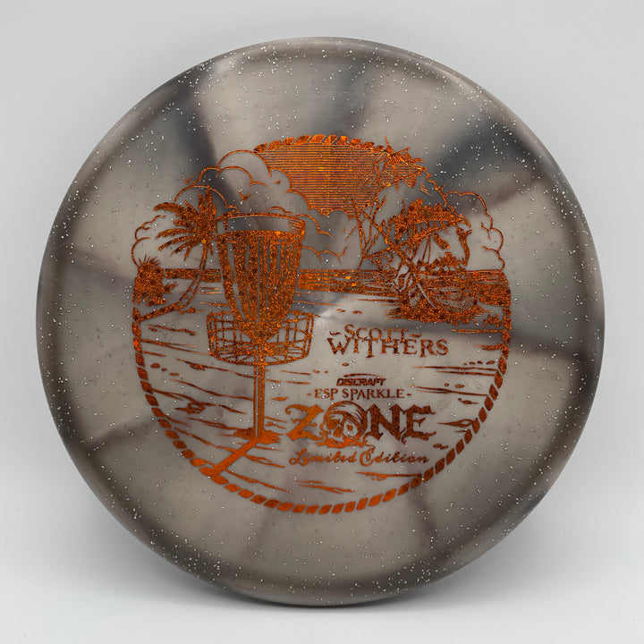 Scott Withers ESP Sparkle Zone - Orange Hidden Stars Stamp