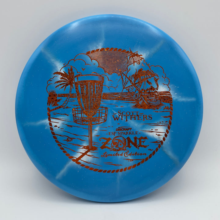 Scott Withers ESP Sparkle Zone - Orange Hidden Stars Stamp