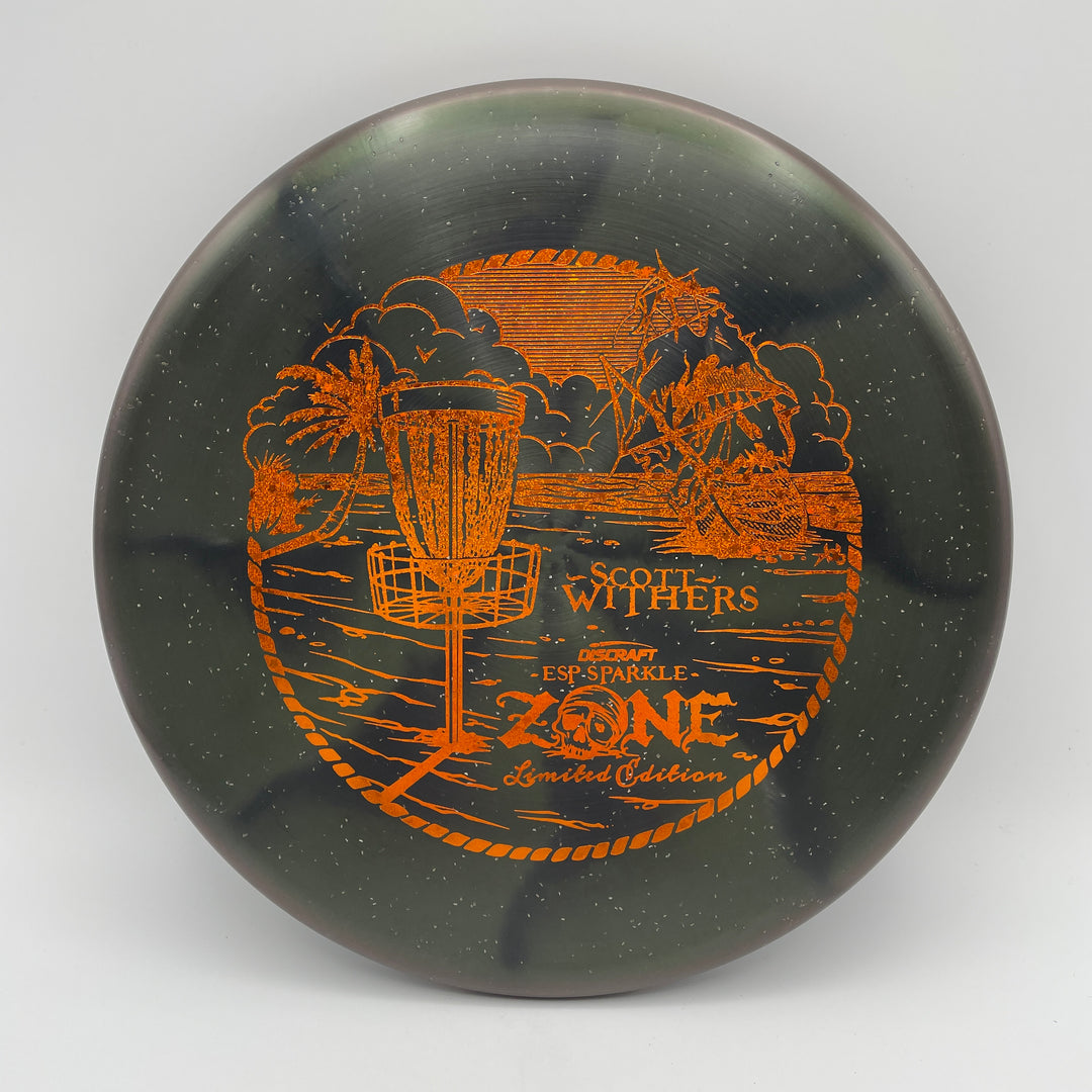 Scott Withers ESP Sparkle Zone - Orange Hidden Stars Stamp