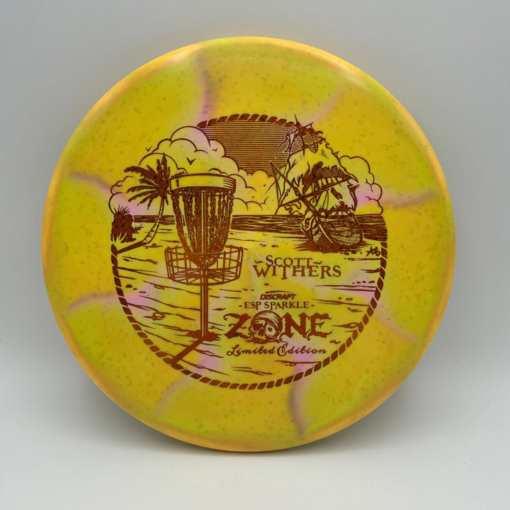 Scott Withers ESP Sparkle Zone - Orange Hidden Stars Stamp