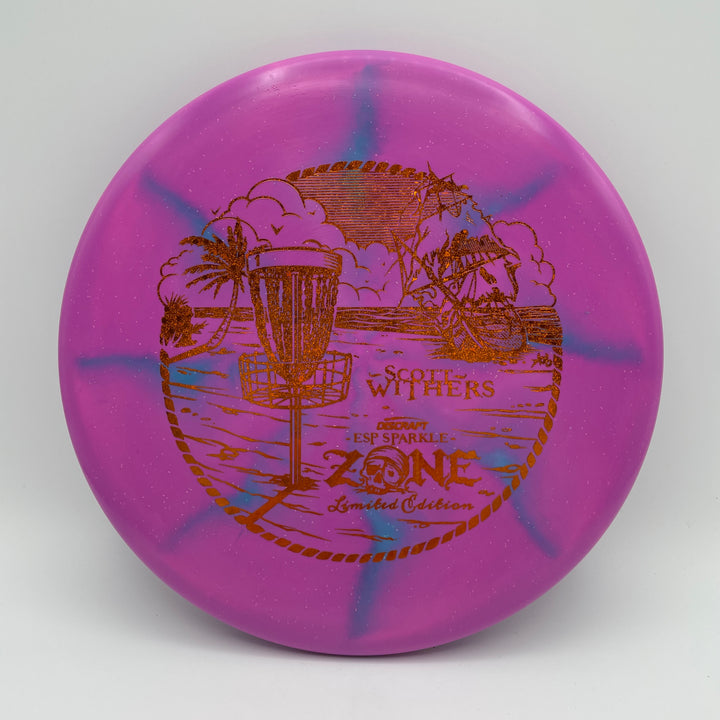 Scott Withers ESP Sparkle Zone - Orange Hidden Stars Stamp