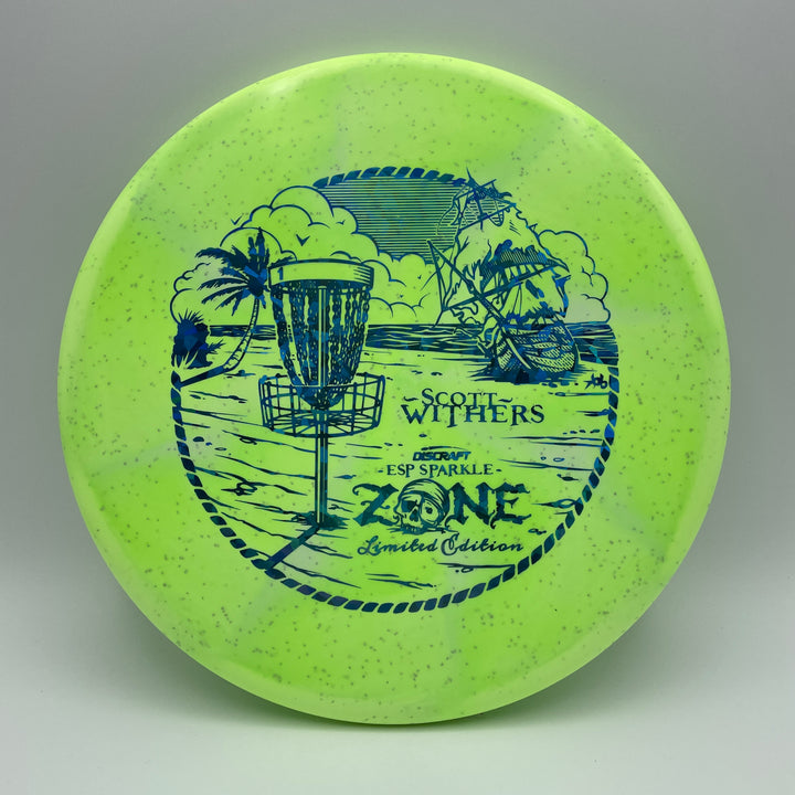 Scott Withers ESP Sparkle Zone - Light Blue Shatter Stamp