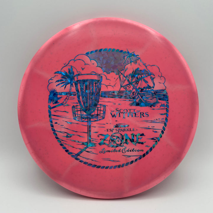 Scott Withers ESP Sparkle Zone - Light Blue Shatter Stamp