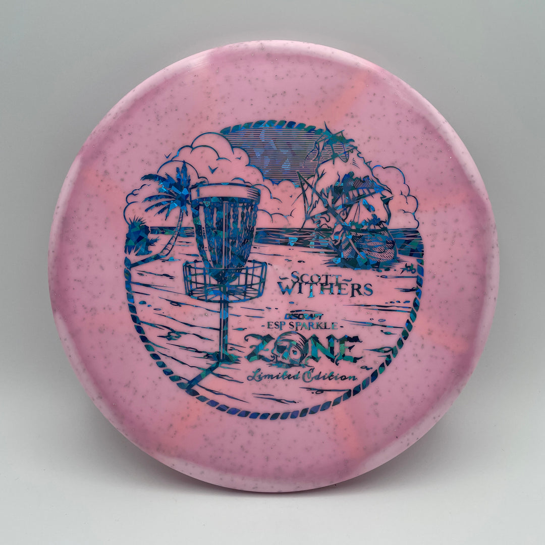 Scott Withers ESP Sparkle Zone - Light Blue Shatter Stamp
