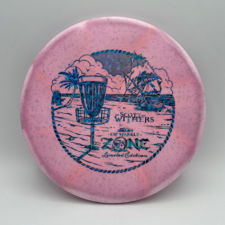Scott Withers ESP Sparkle Zone - Light Blue Shatter Stamp