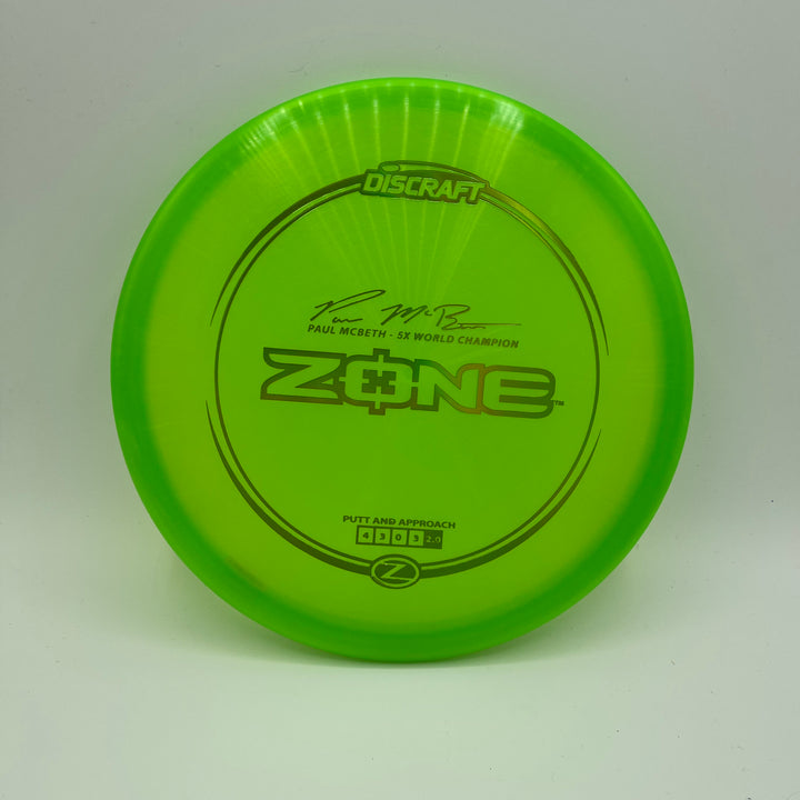 Paul McBeth Z Zone