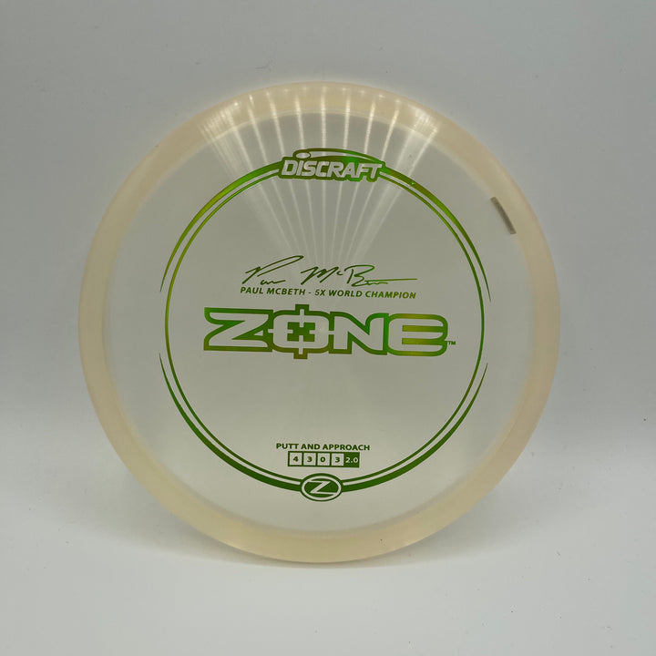 Paul McBeth Z Zone