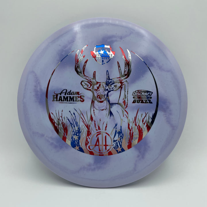 Adam Hammes ESP Sparkle Buzzz - 175-176g Flag