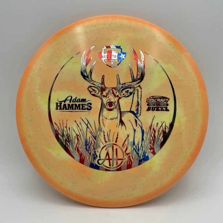Adam Hammes ESP Sparkle Buzzz - 175-176g Flag