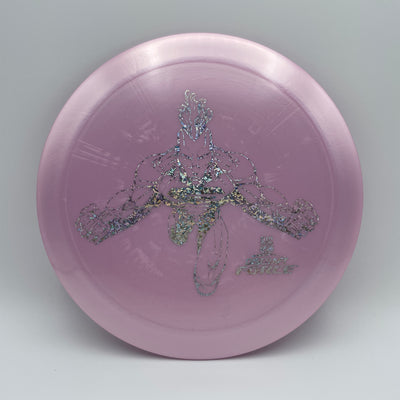 170-172 Purple with Silver Shatter Sparkle