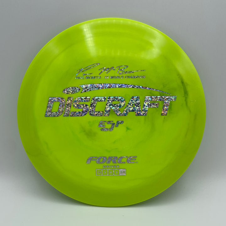 Paul McBeth ESP Force