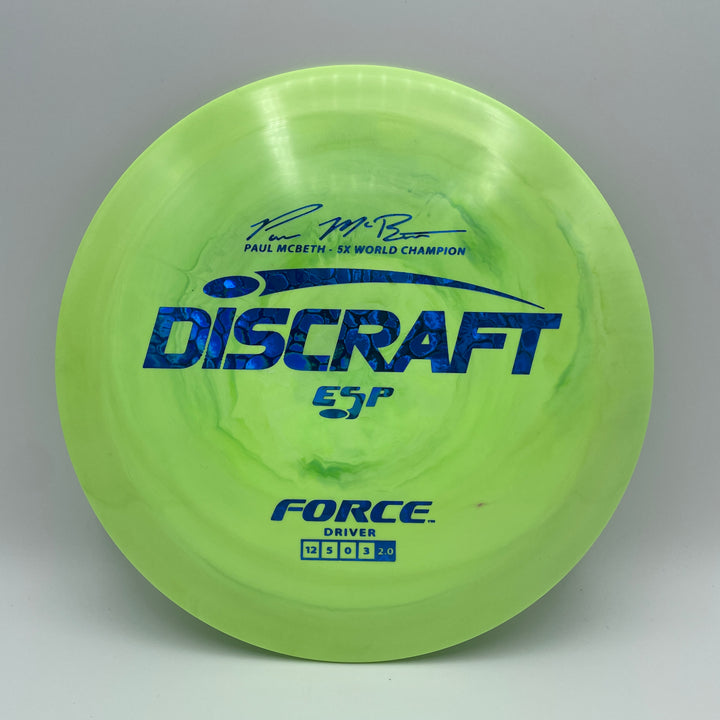 Paul McBeth ESP Force