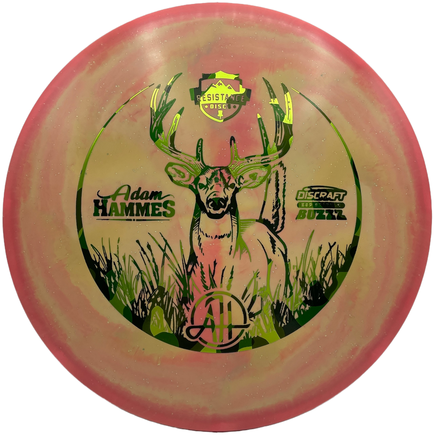 Adam Hammes ESP Sparkle Buzzz - 175-176g Green Camo